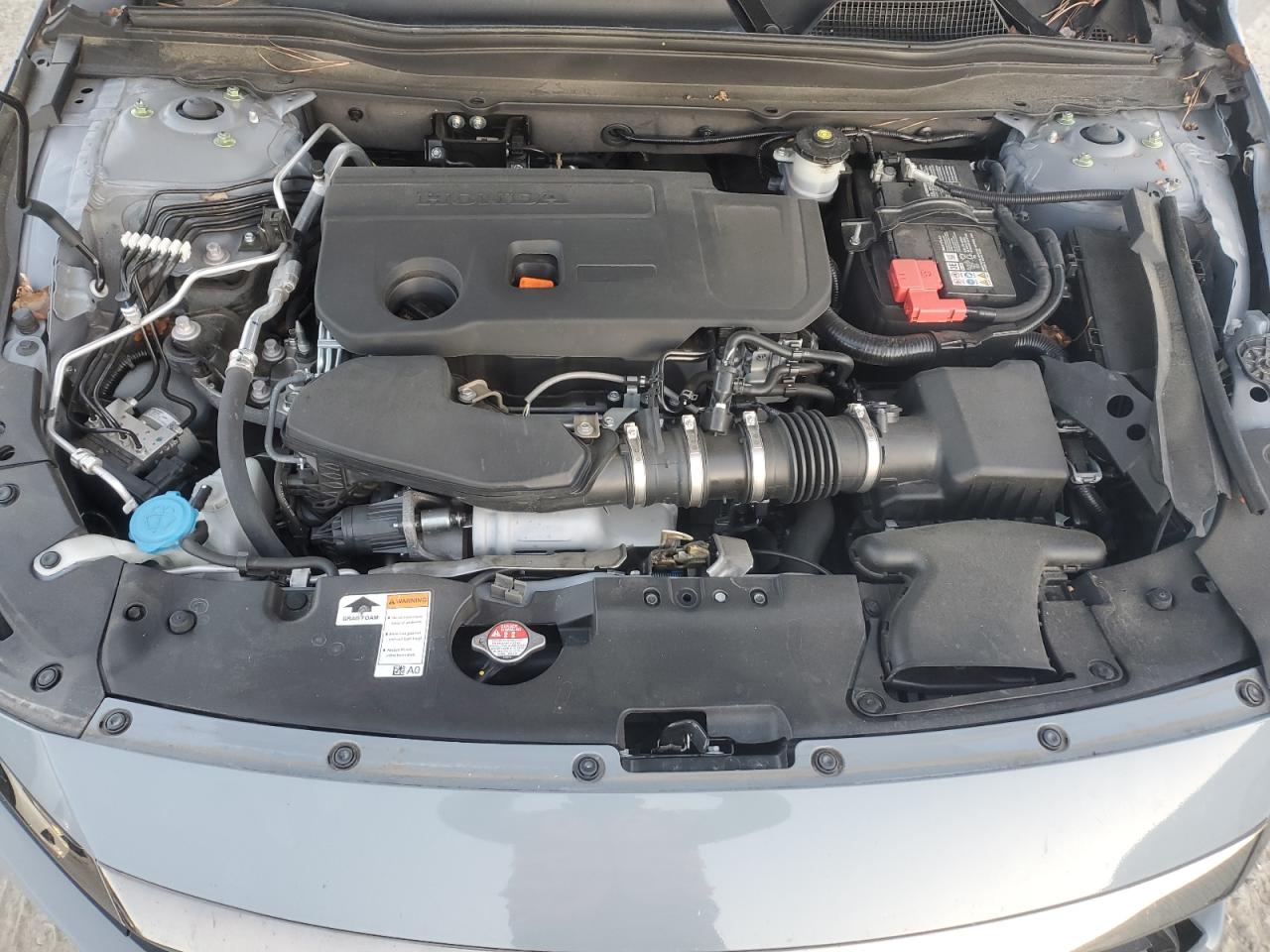 2021 Honda Accord VIN 1HGCV2F3XMA029602 Copart auction photo, front end damage thumbnail 11