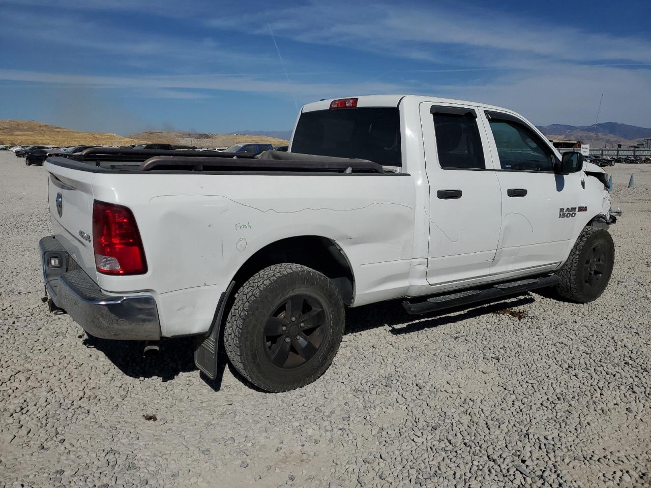 2014 RAM 1500 VIN 1C6RR7FT6ES238851 Copart auction photo, front end damage thumbnail 3