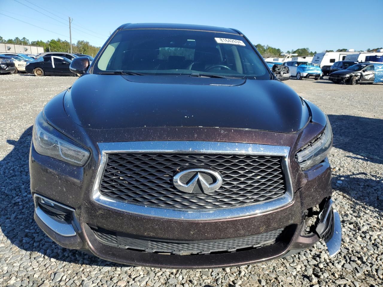 2020 Infiniti QX60 VIN 5N1DL0MN4LC509411 Copart auction photo, all over damage thumbnail 5