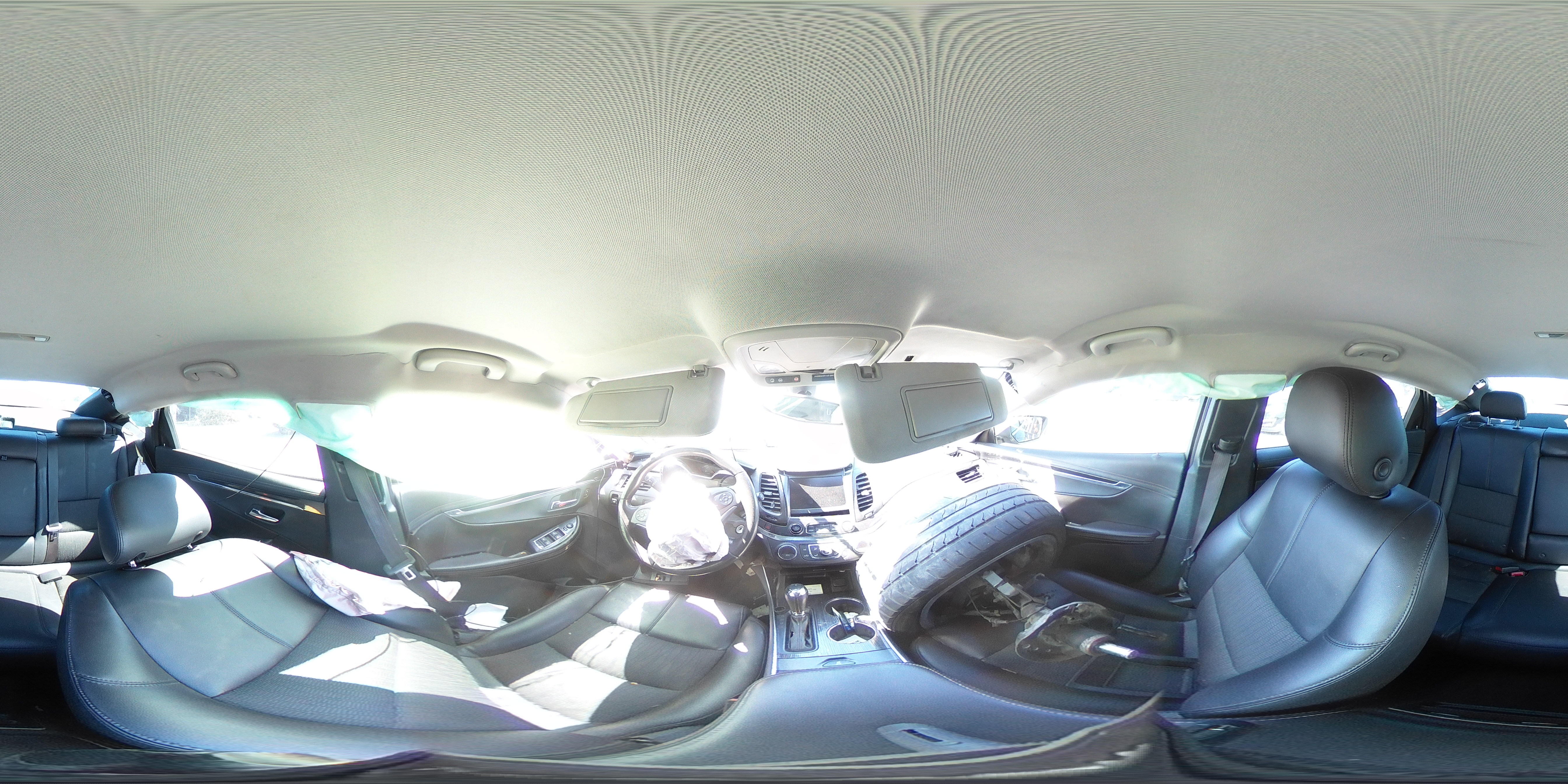 2016 Chevrolet Impala VIN 2G1115S30G9127054 Copart auction photo, front end / side damage thumbnail 13