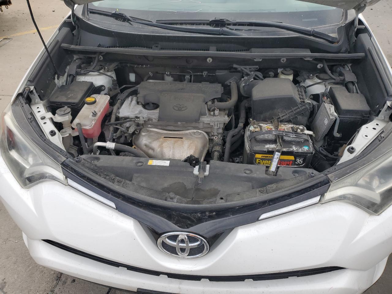 2016 Toyota RAV 4 VIN 2T3BFREV1GW413891 Copart auction photo, rear end damage thumbnail 12