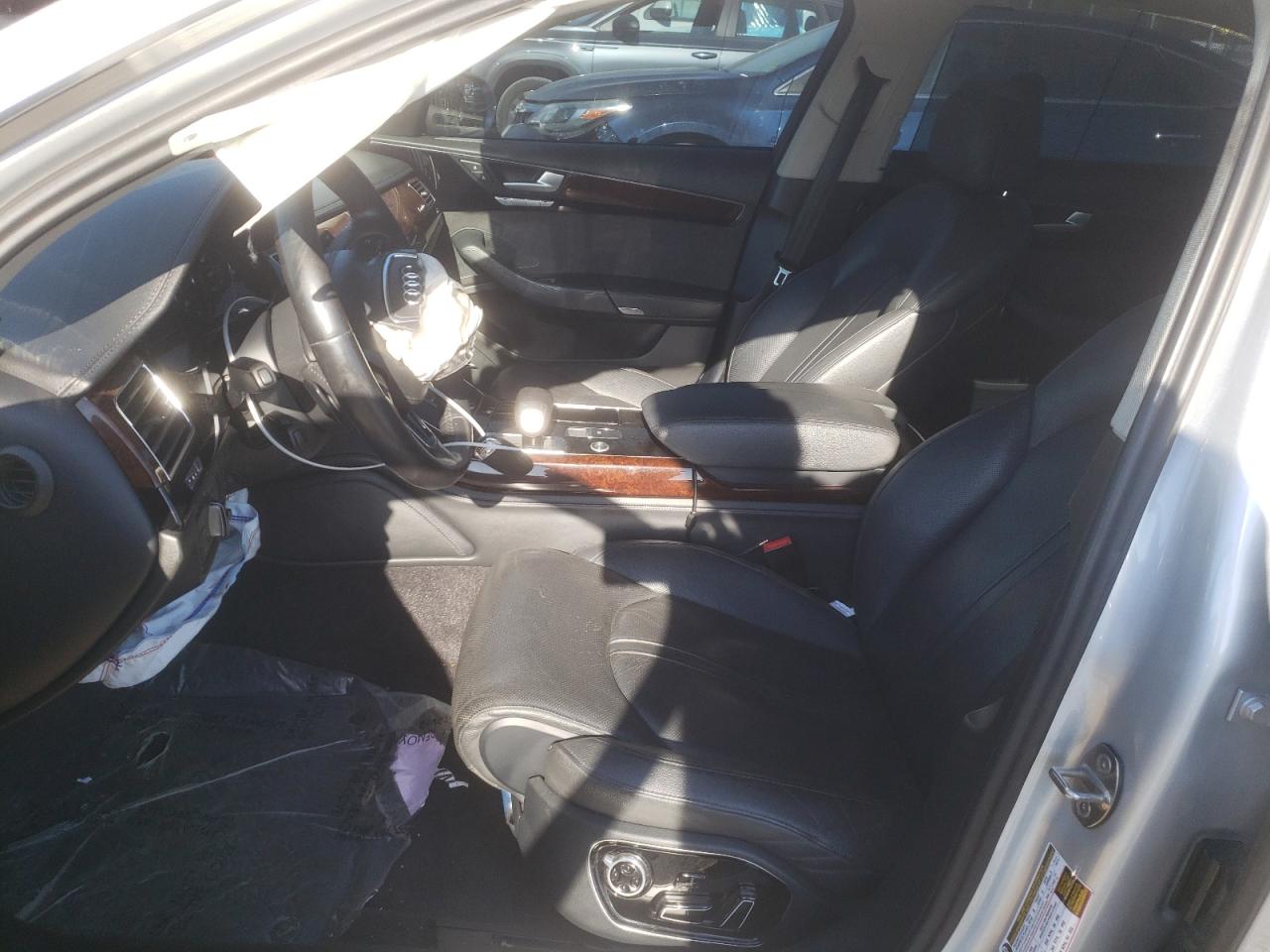 2013 Audi A8 VIN WAURGAFD6DN010072 Copart auction photo, front end damage thumbnail 7