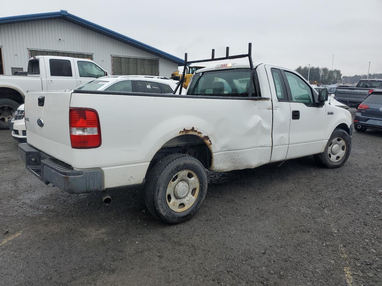 2008 Ford F-150 VIN 1FTRF12298KB87362 Copart auction photo, front end / side damage thumbnail 3