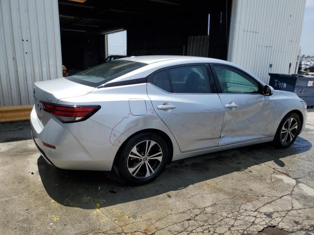 2022 Nissan Sentra VIN 3N1AB8CV0NY266042 Copart auction photo, side / rear end damage thumbnail 3