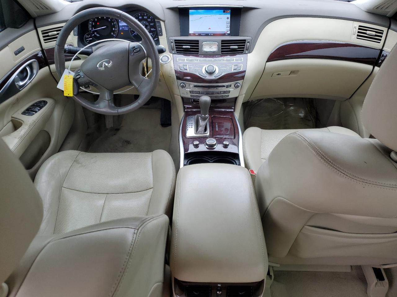 2017 Infiniti Q70 VIN JN1BY1PP8HM170768 Copart auction photo, front end damage thumbnail 8