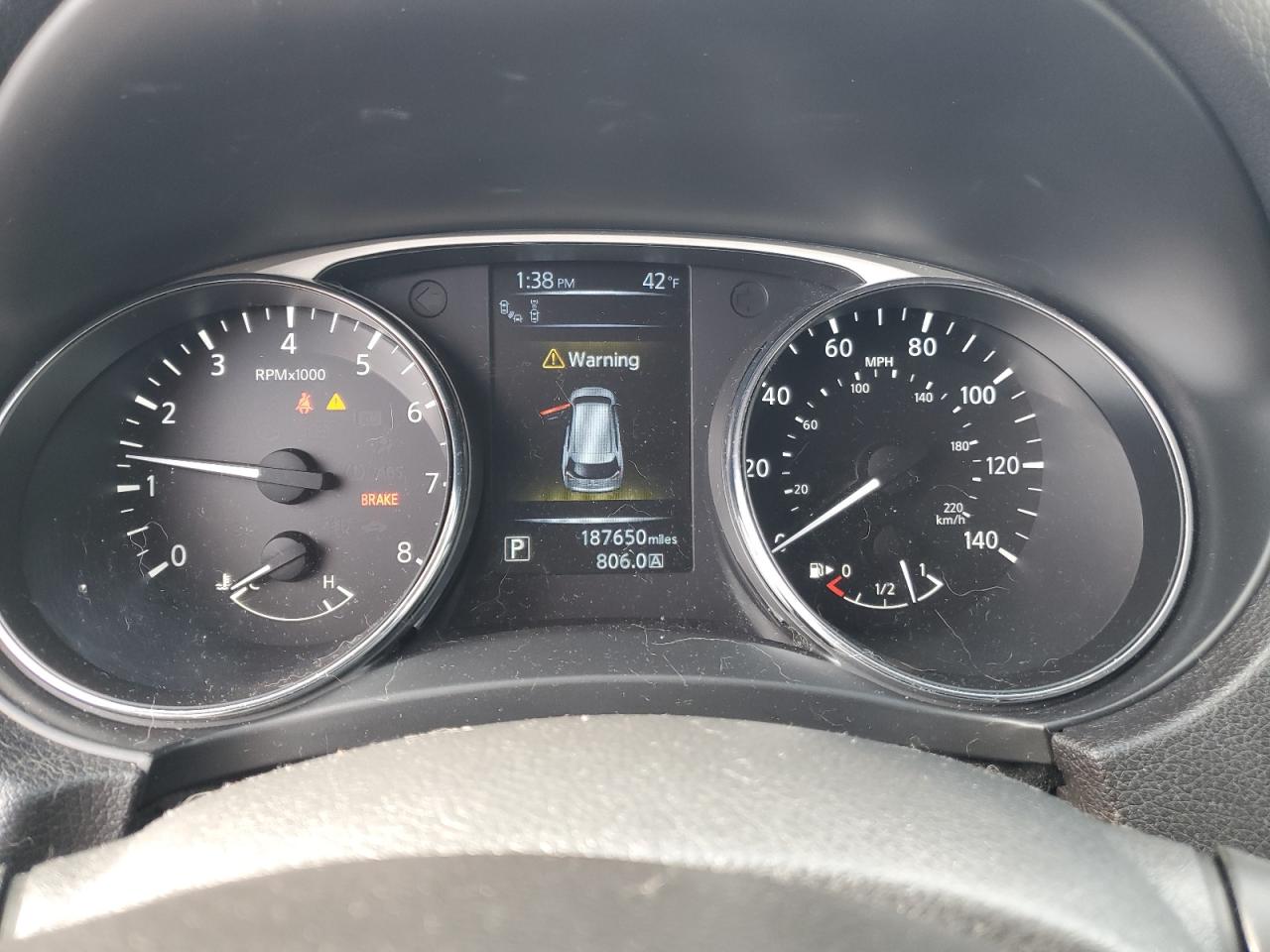 2015 Nissan Rogue VIN 5N1AT2MV2FC827627 Copart auction photo, all over damage thumbnail 9