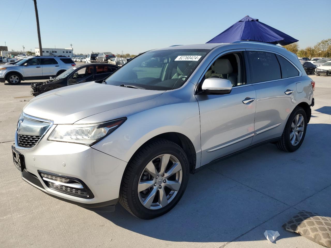 2015 Acura MDX VIN 5FRYD3H88FB014739