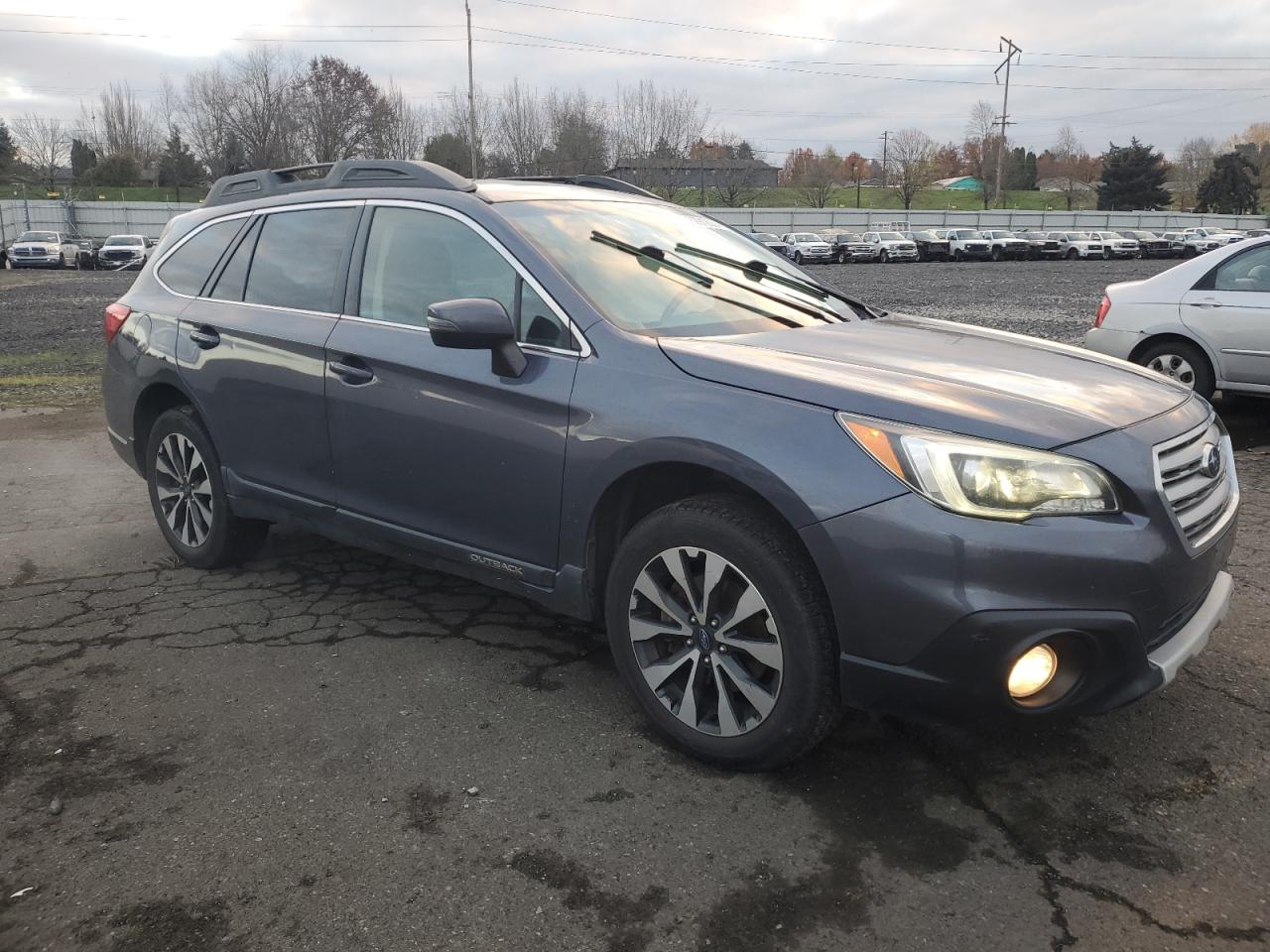 2017 Subaru Outback VIN 4S4BSANC9H3234087 Copart auction photo, side damage thumbnail 4