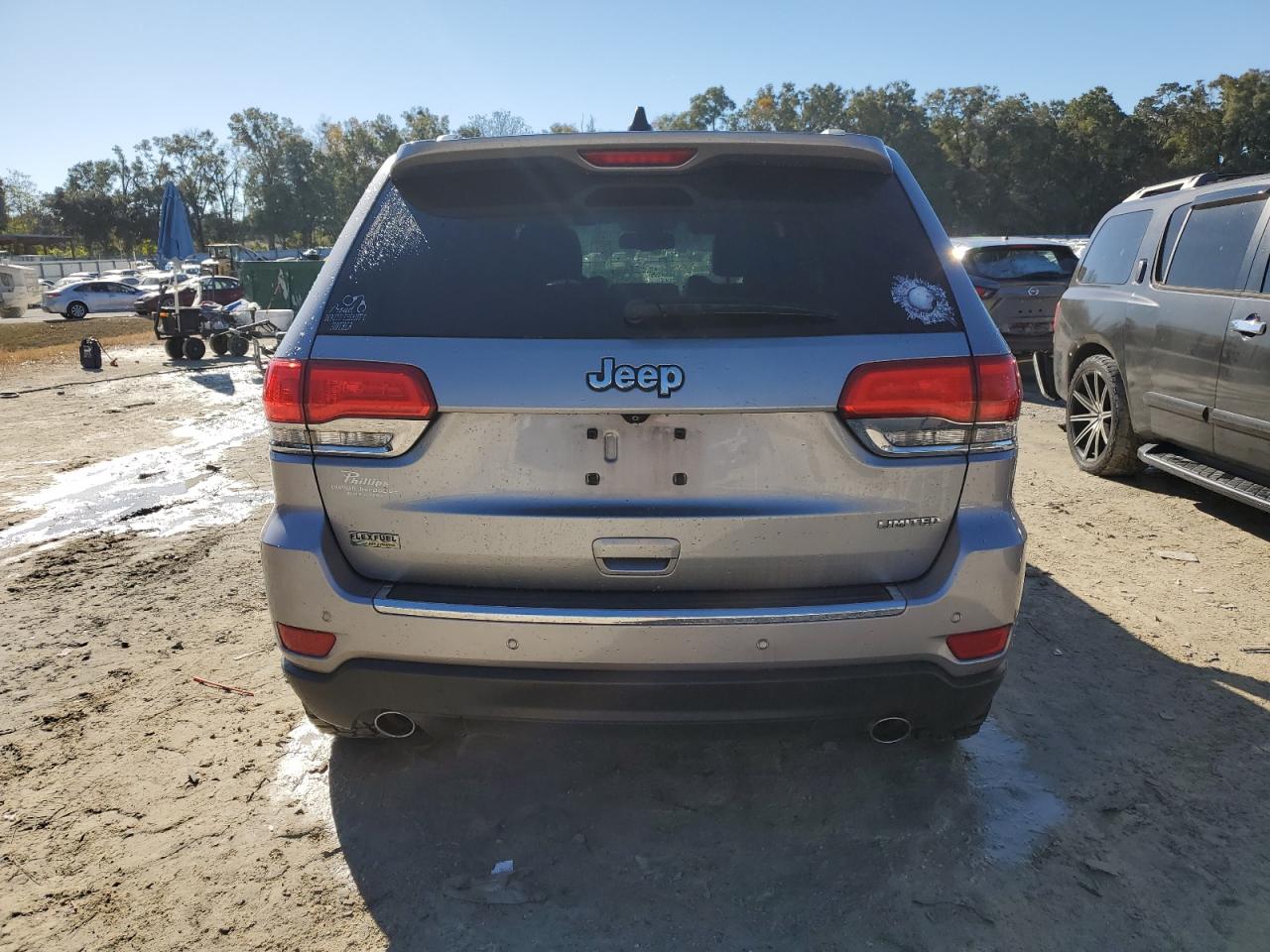 2014 Jeep Grand Cherokee VIN 1C4RJEBG0EC217954 Copart auction photo, front end damage thumbnail 6