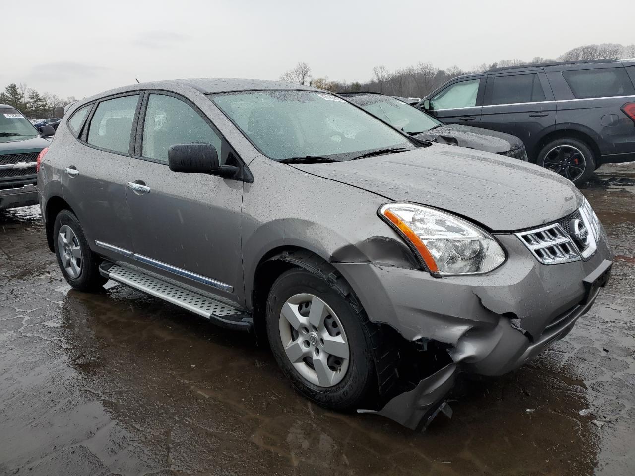 2013 Nissan Rogue VIN JN8AS5MV2DW664521 Copart auction photo, front end damage thumbnail 4