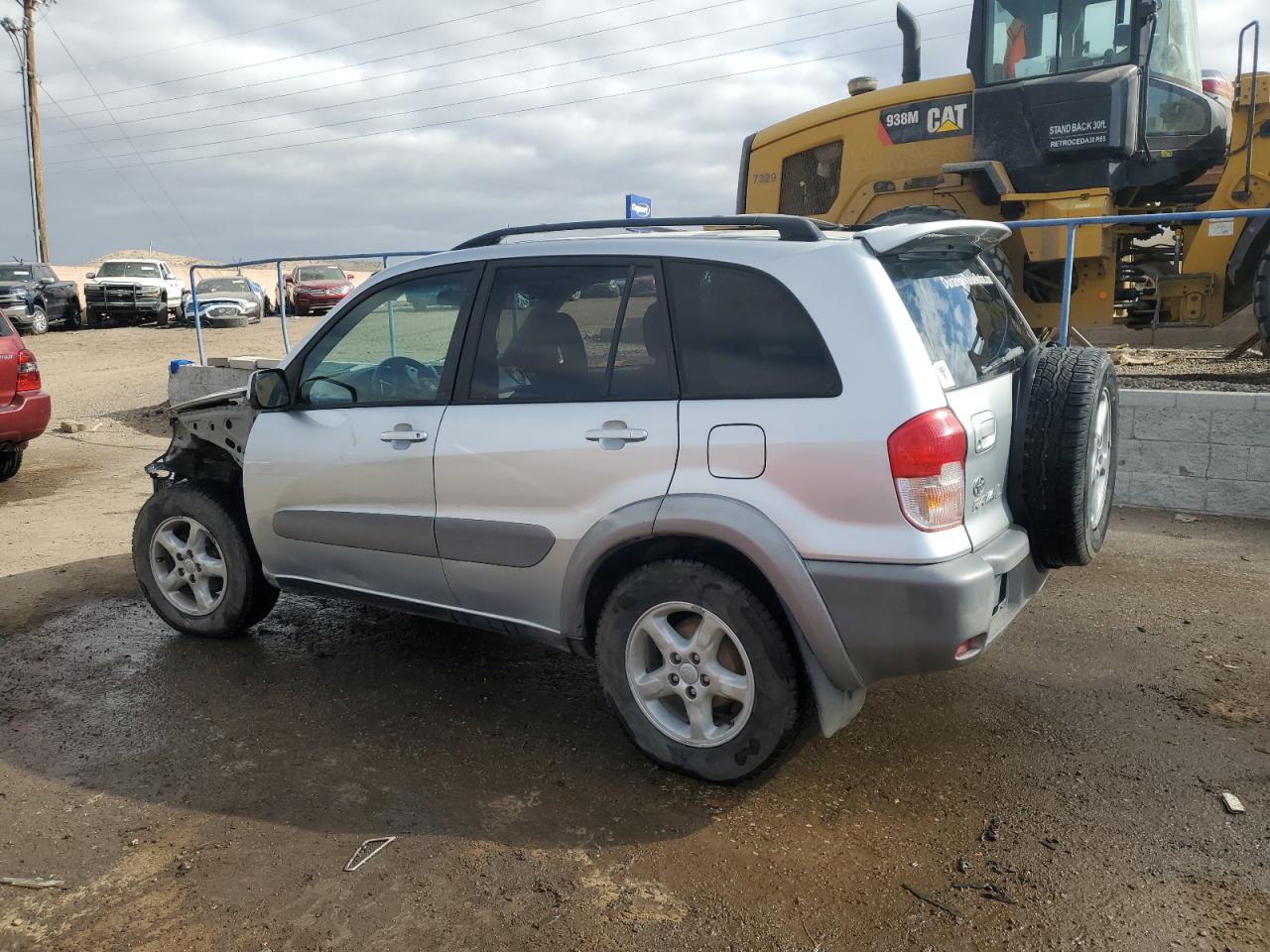 2001 Toyota RAV 4 VIN JTEHH20V210063908 Copart auction photo, front end / side damage thumbnail 2