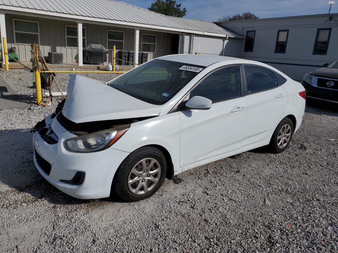 2014 Hyundai Accent VIN KMHCT4AE0EU749849 - Copart auction photo