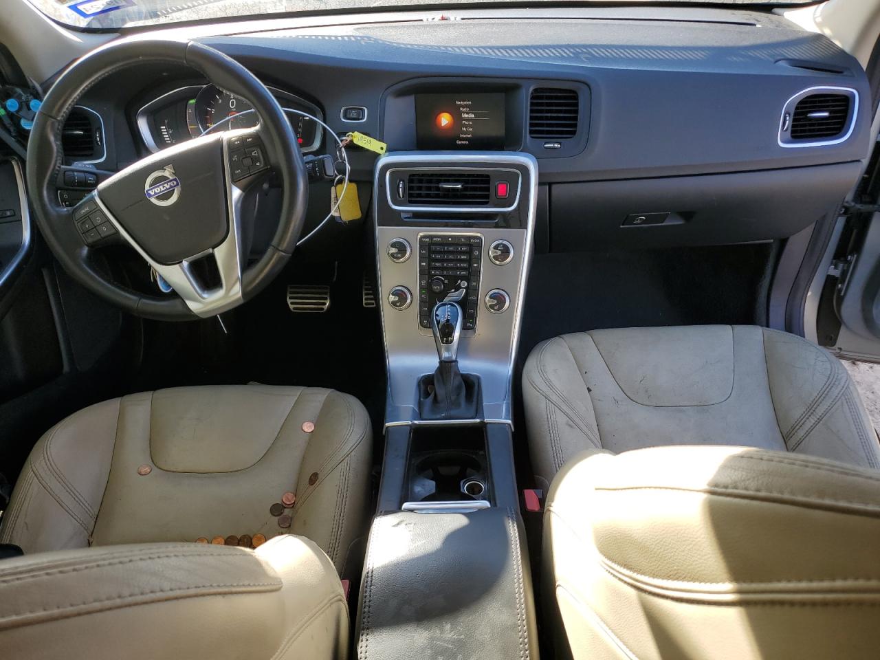 2018 Volvo S60 VIN YV140MTL3J2451681 Copart auction photo, side damage thumbnail 8