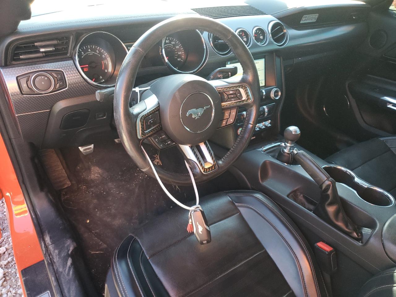 2016 Ford Mustang VIN 1FA6P8CF1G5225566 Copart auction photo, front end damage thumbnail 8