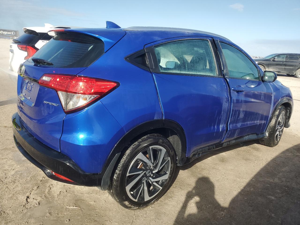 2020 Honda HR-V VIN 3CZRU5H12LM702046 Copart auction photo, water/flood damage thumbnail 3