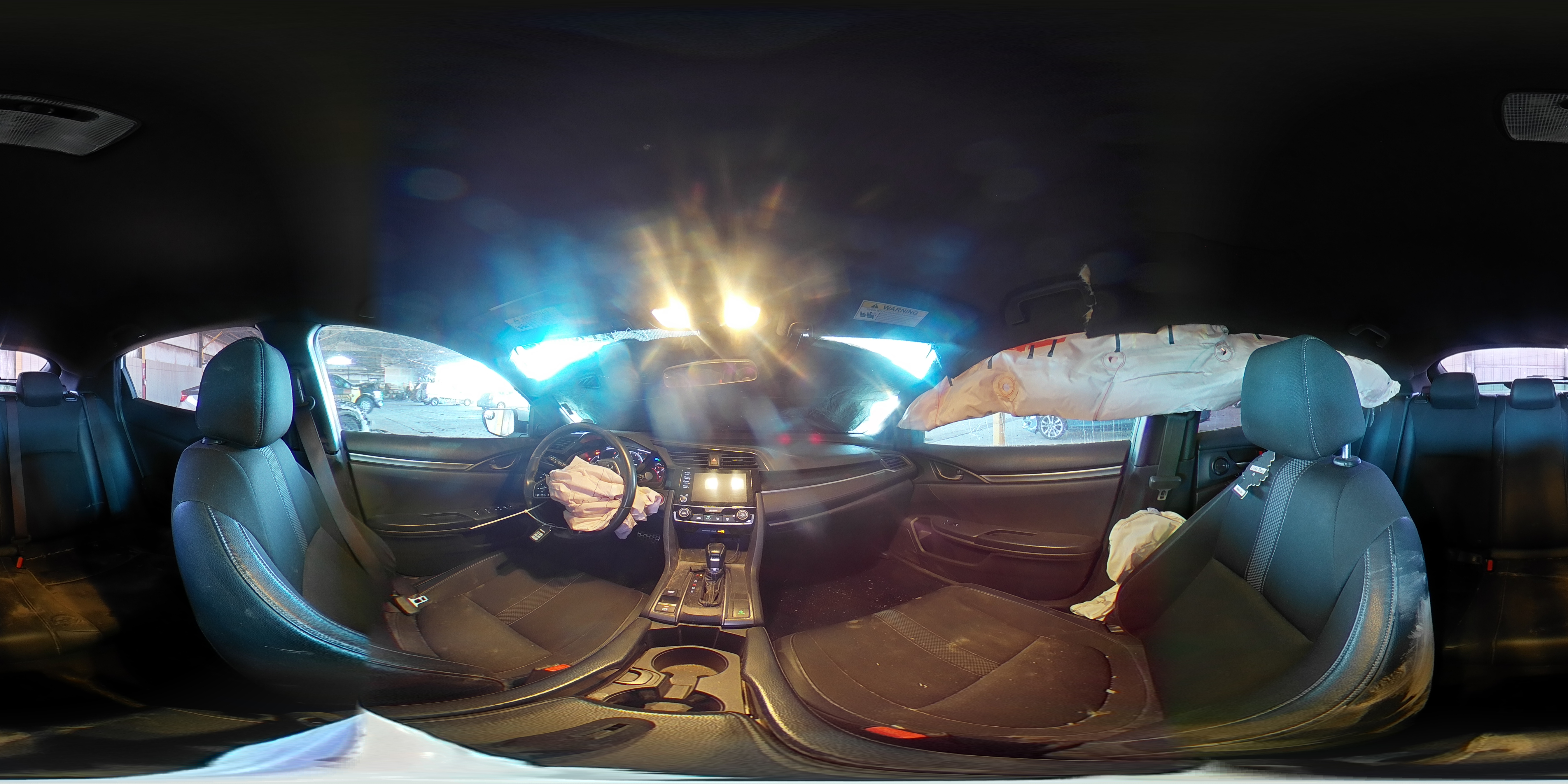 2021 Honda Civic VIN SHHFK7H44MU409211 Copart auction photo, front end / side damage thumbnail 13
