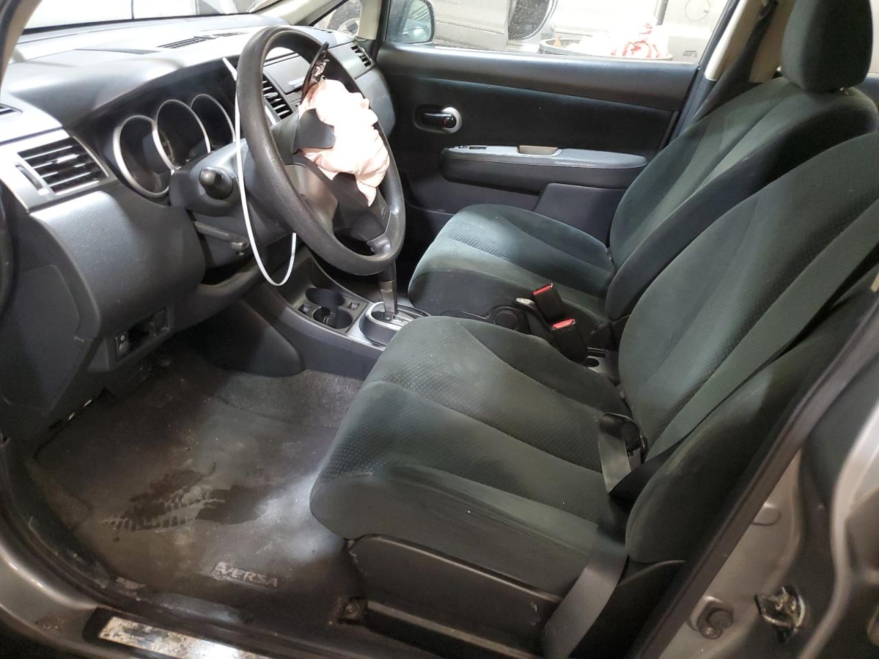 2011 Nissan Versa VIN 3N1BC1CP6BL503250 Copart auction photo, front end / side damage thumbnail 7
