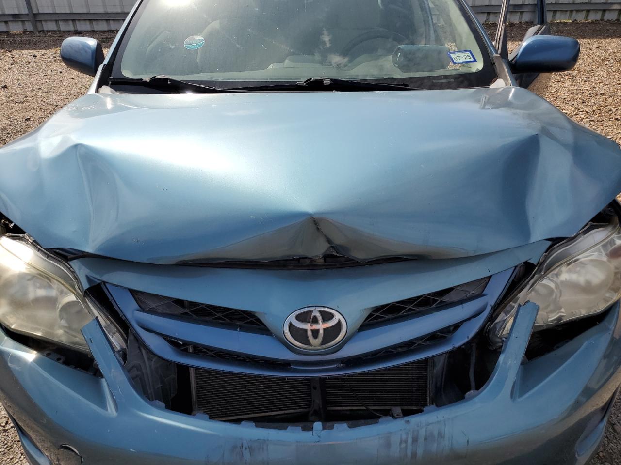 2012 Toyota Corolla VIN 5YFBU4EE9CP066968 Copart auction photo, front end / mechanical damage thumbnail 11