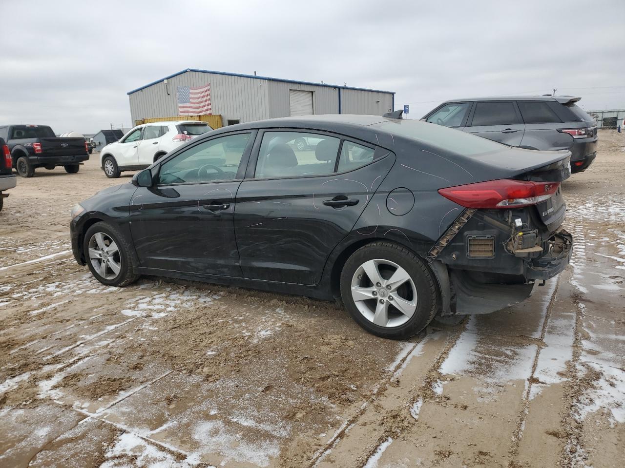 2017 Hyundai Elantra VIN 5NPD84LF6HH207136 Copart auction photo, rear end damage thumbnail 2