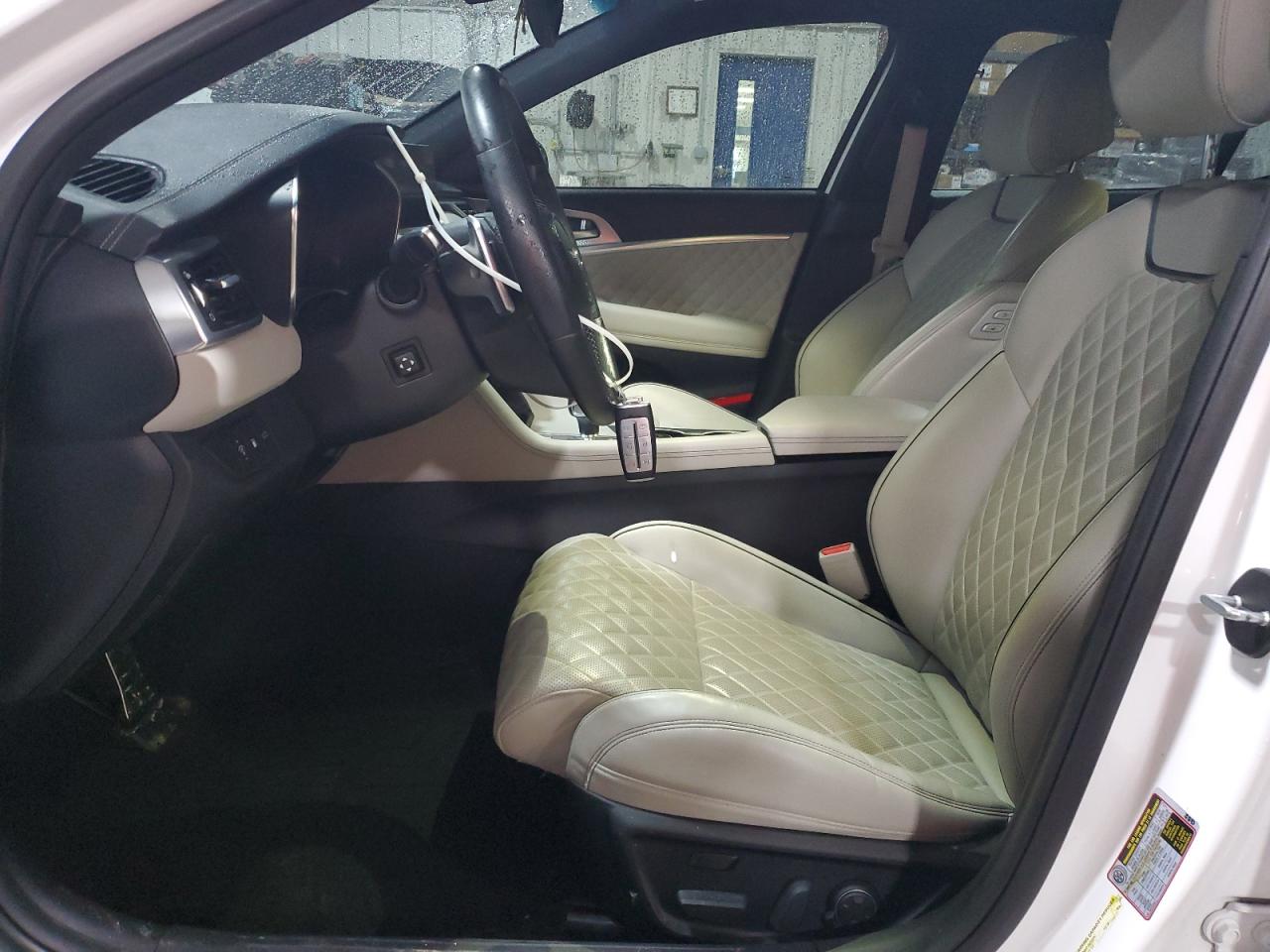 2022 Genesis G70 VIN KMTG54TE4NU098837 Copart auction photo, side damage thumbnail 7