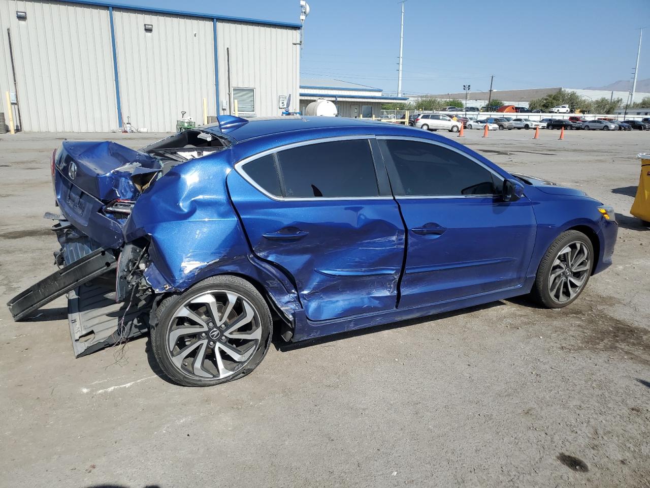 2016 Acura ILX VIN 19UDE2F84GA004294 Copart auction photo, rear end / side damage thumbnail 3