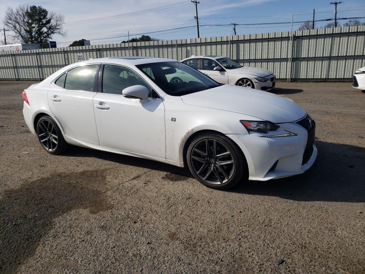 2014 Lexus IS VIN JTHBF1D2XE5028115 Copart auction photo, front end damage thumbnail 4