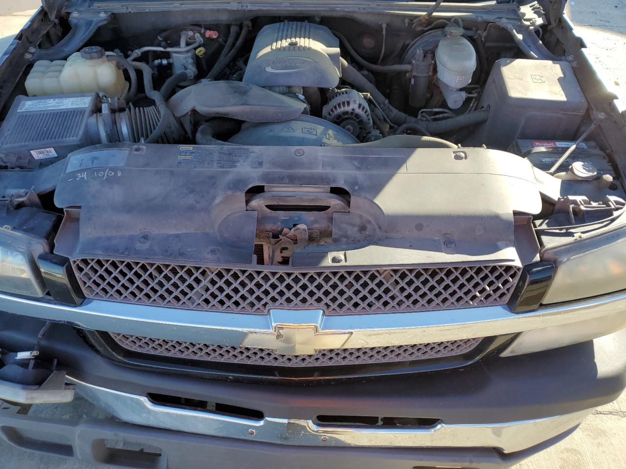 2004 Chevrolet Silverado VIN 2GCEC19T441246012 Copart auction photo, front end / rear end damage thumbnail 11
