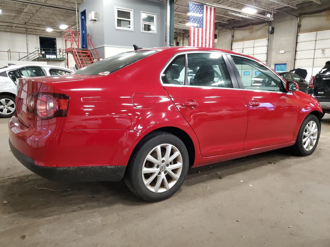 2010 Volkswagen Jetta VIN 3VWRX7AJ4AM010397 Copart auction photo, front end damage thumbnail 3