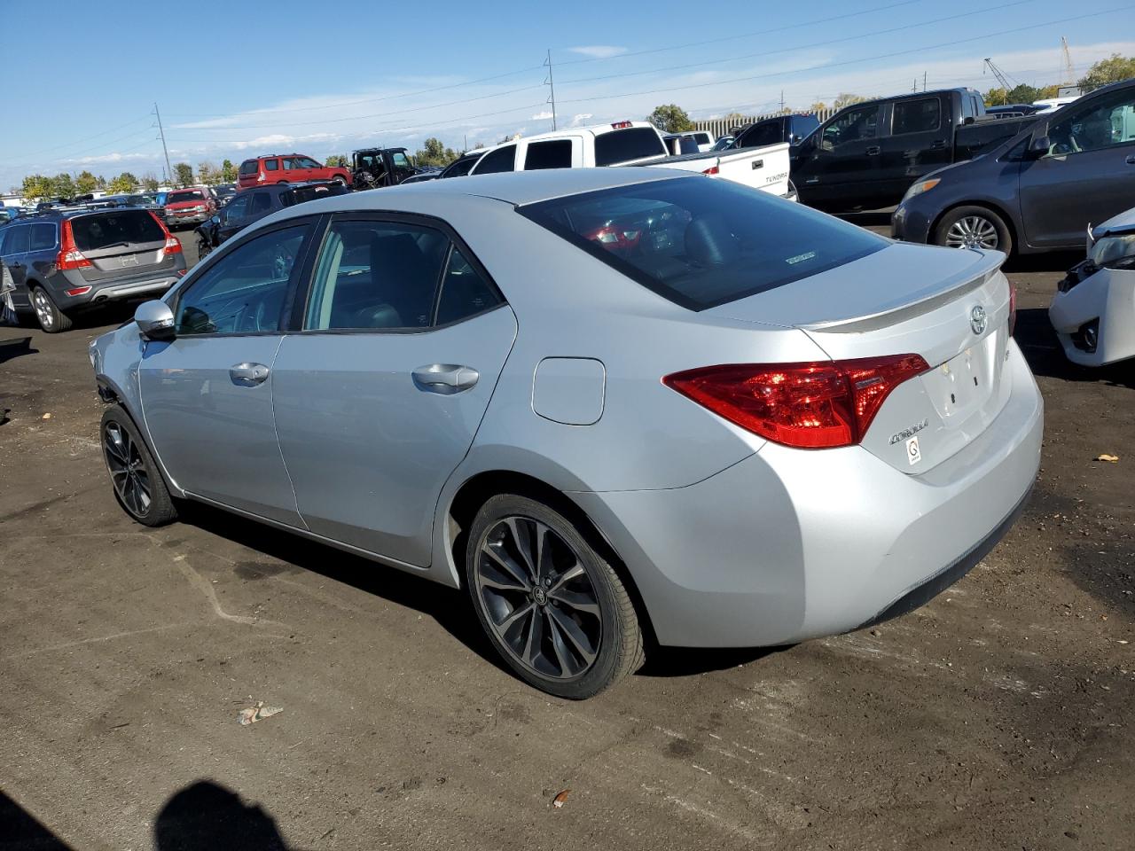 2018 Toyota Corolla VIN 2T1BURHE1JC036255 Copart auction photo, front end damage thumbnail 2