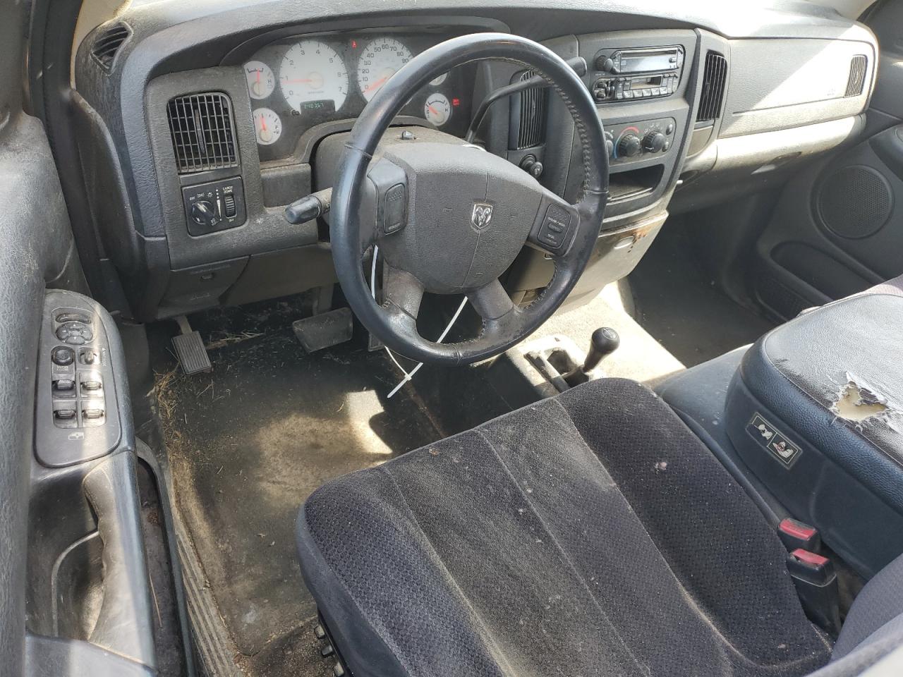 2005 Dodge RAM VIN 1D7HU18D25J619095 Copart auction photo, front end / rear end damage thumbnail 8