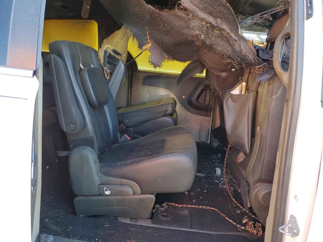 2017 Dodge Caravan VIN 2C4RDGCG4HR717046 Copart auction photo, burn - engine damage thumbnail 11