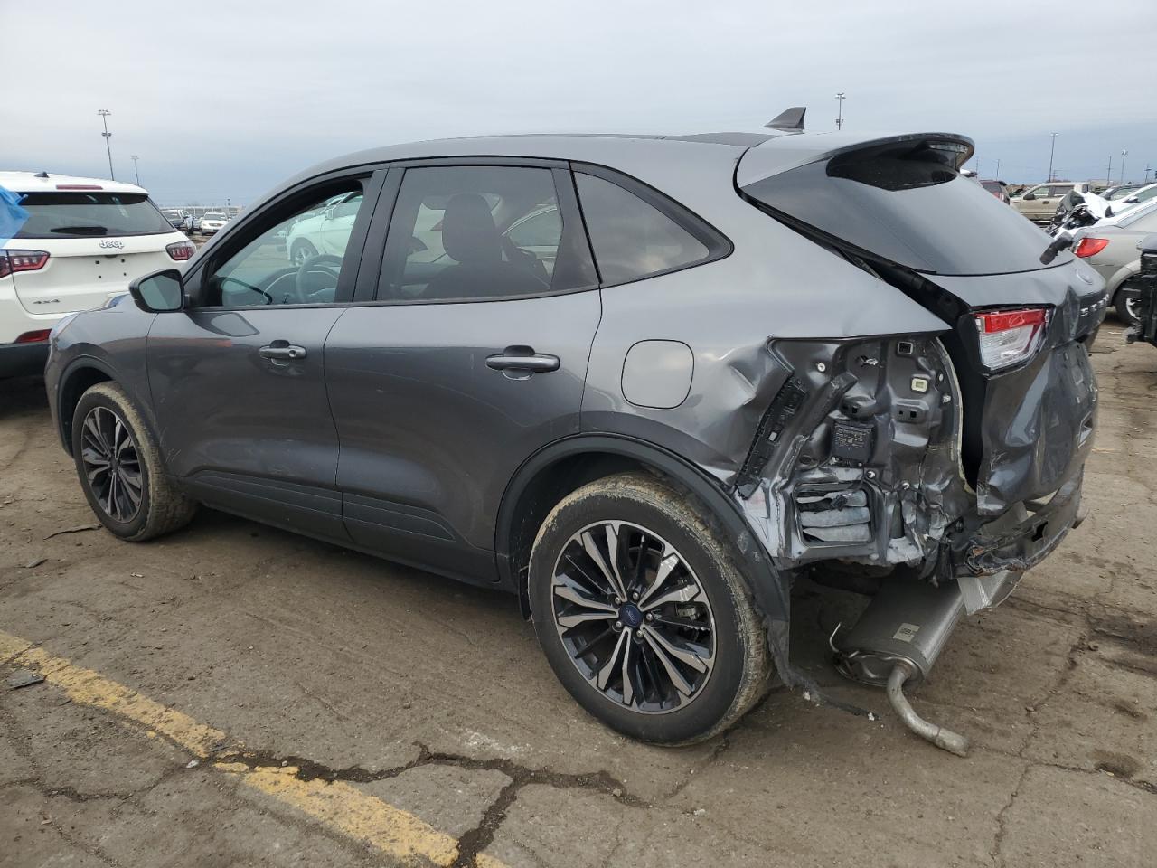 2021 Ford Escape VIN 1FMCU9G62MUB23826 Copart auction photo, rear end damage thumbnail 2