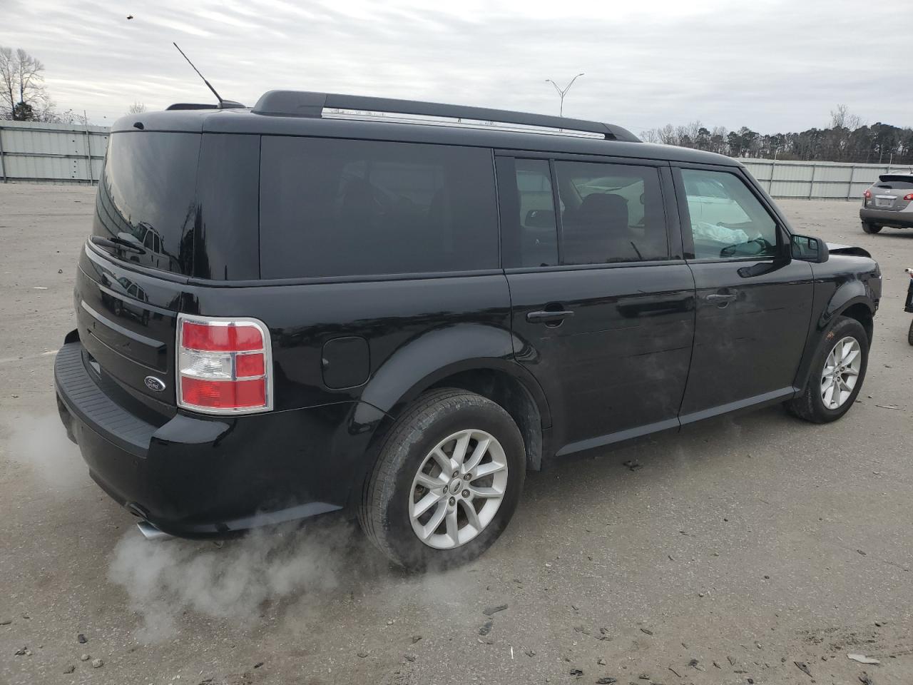 2019 Ford Flex VIN 2FMGK5B81KBA12003 Copart auction photo, front end / side damage thumbnail 3