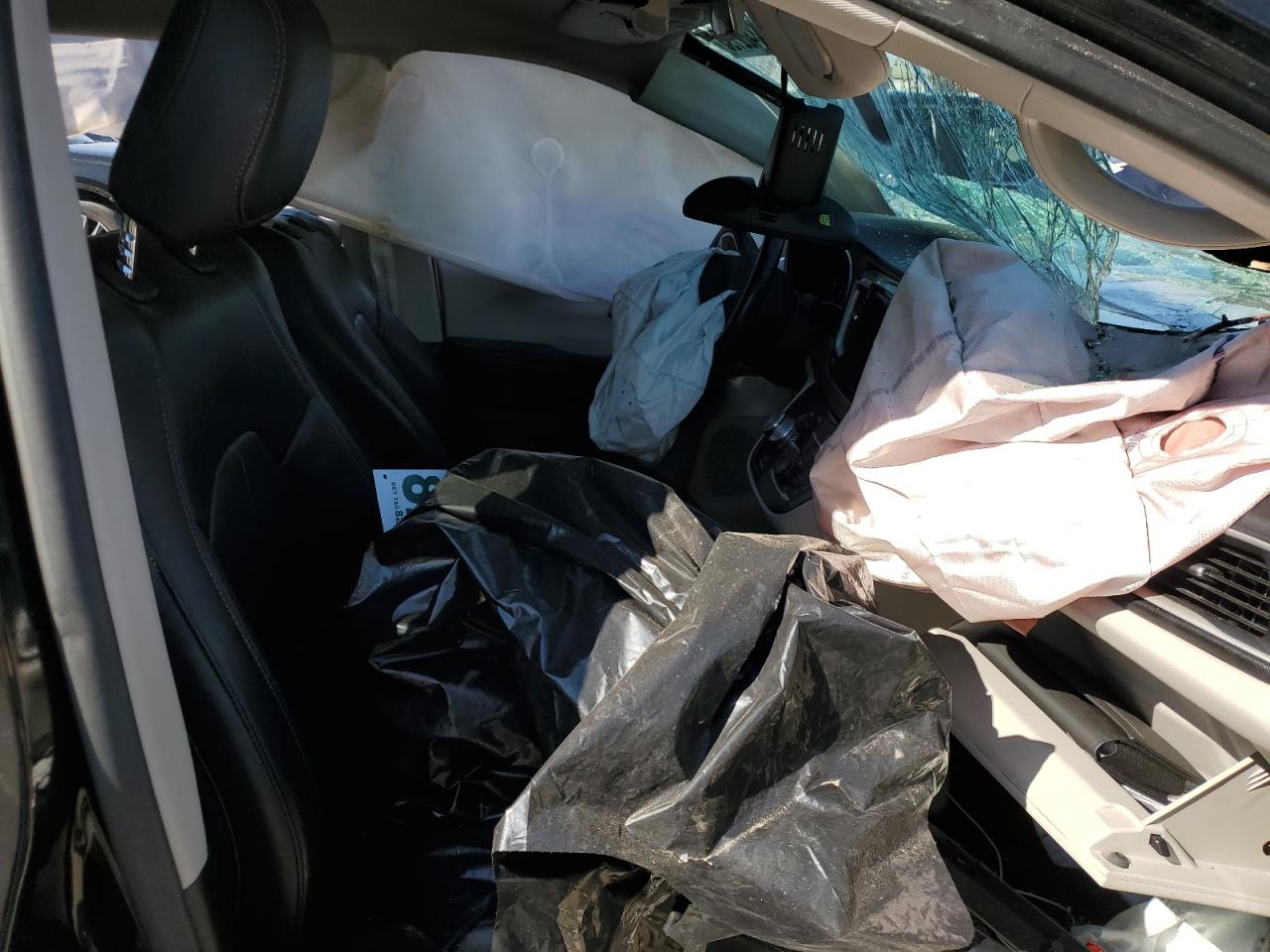 2017 Chrysler Pacifica VIN 2C4RC1BG4HR820971 Copart auction photo, front end / side damage thumbnail 7