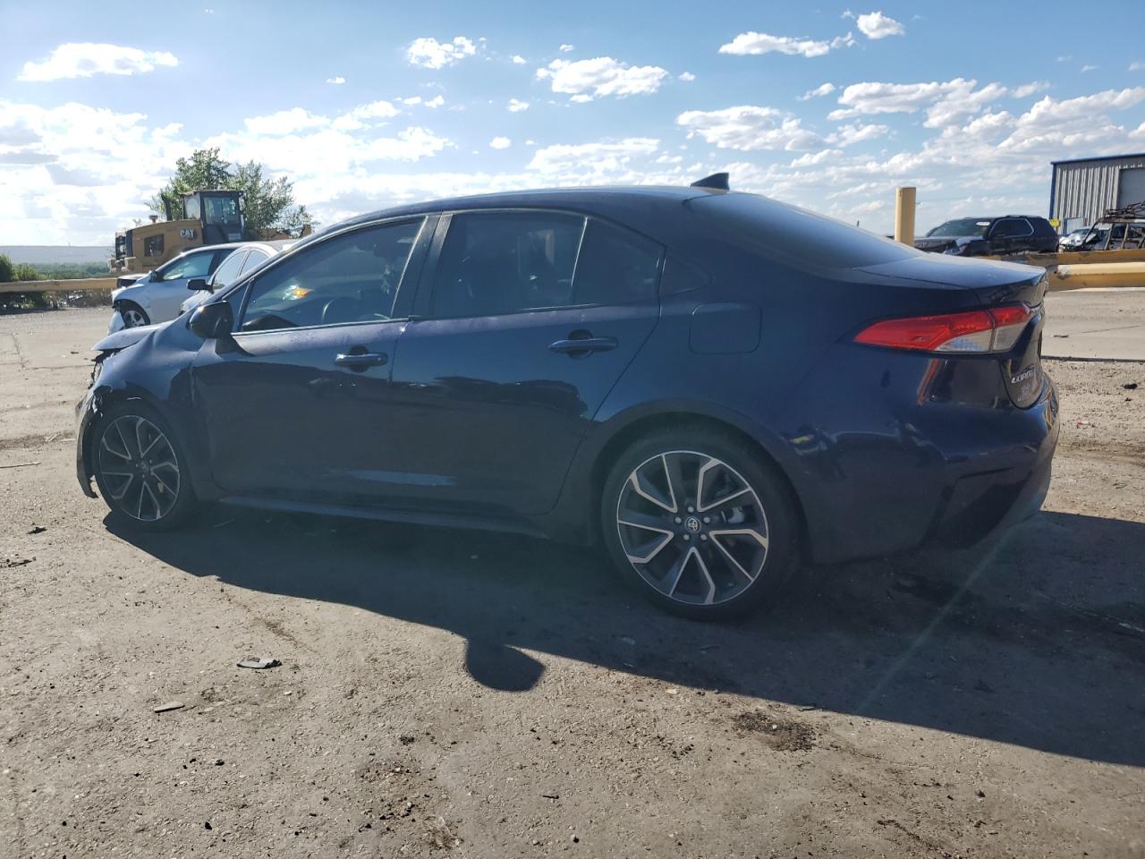2021 Toyota Corolla VIN 5YFEPMAE1MP246991 Copart auction photo, front end / side damage thumbnail 2