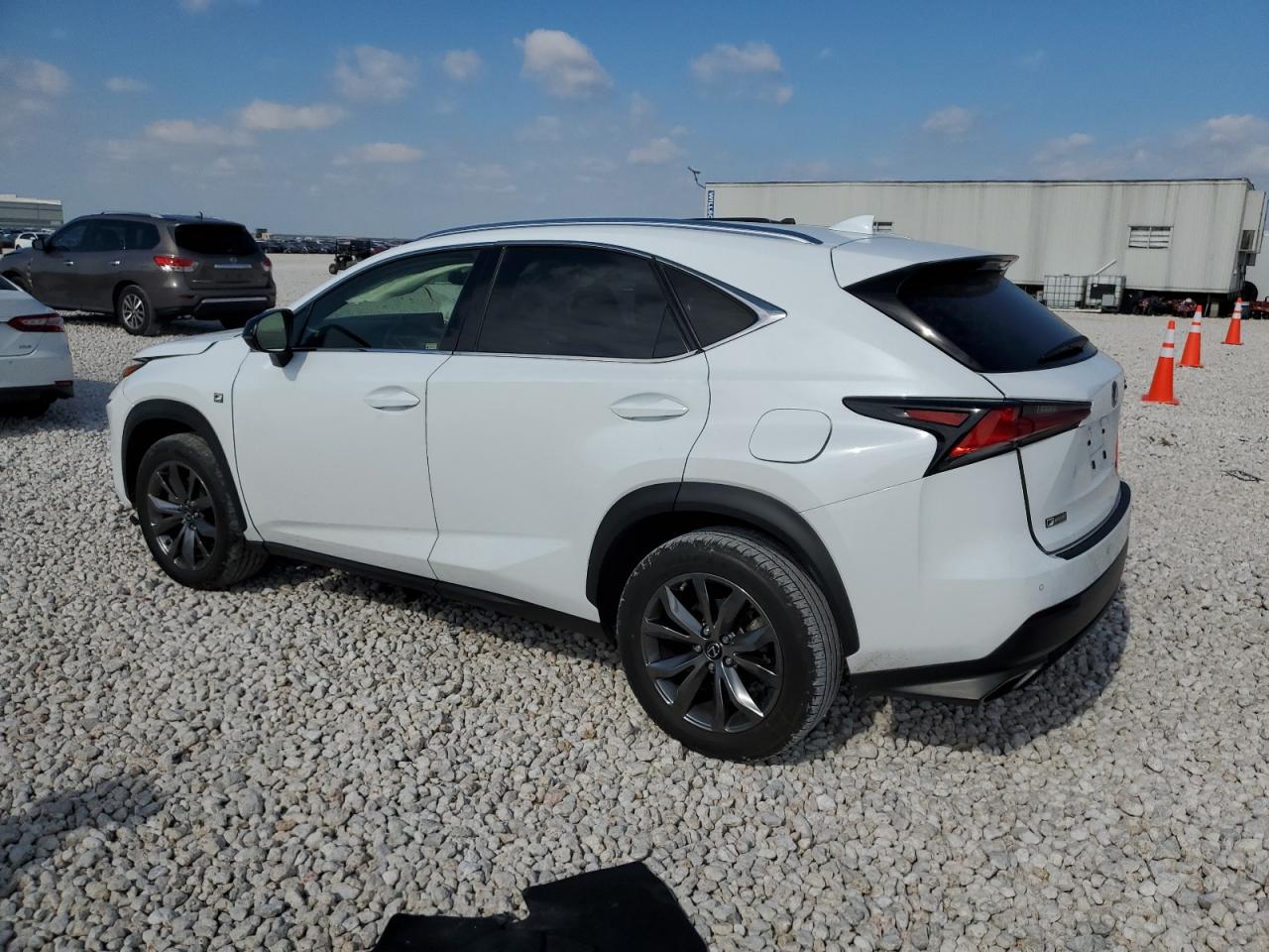 2020 Lexus NX VIN JTJSARBZ9L5020208 Copart auction photo, front end damage thumbnail 2