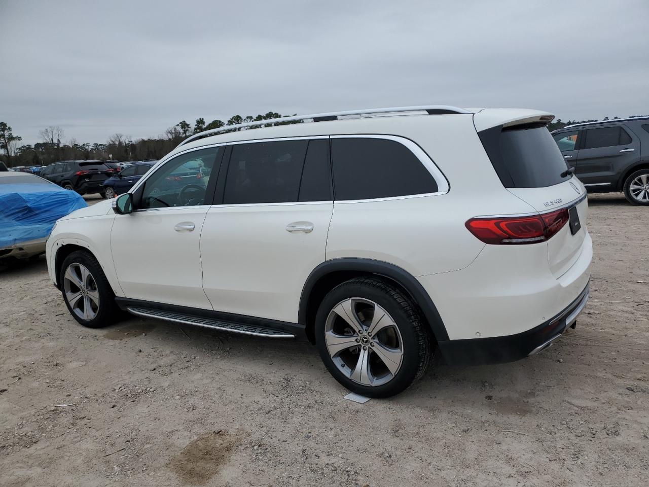 2021 Mercedes-Benz GLS-klasse VIN 4JGFF5KE9MA420530 Copart auction photo, front end / minor dent/scratches damage thumbnail 2