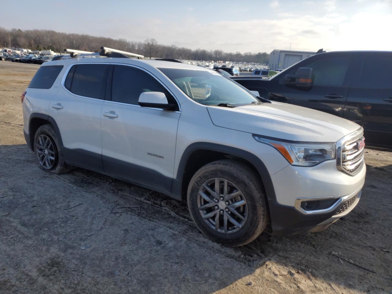 2017 GMC Acadia VIN 1GKKNMLA8HZ270983 Copart auction photo, side / rear end damage thumbnail 4