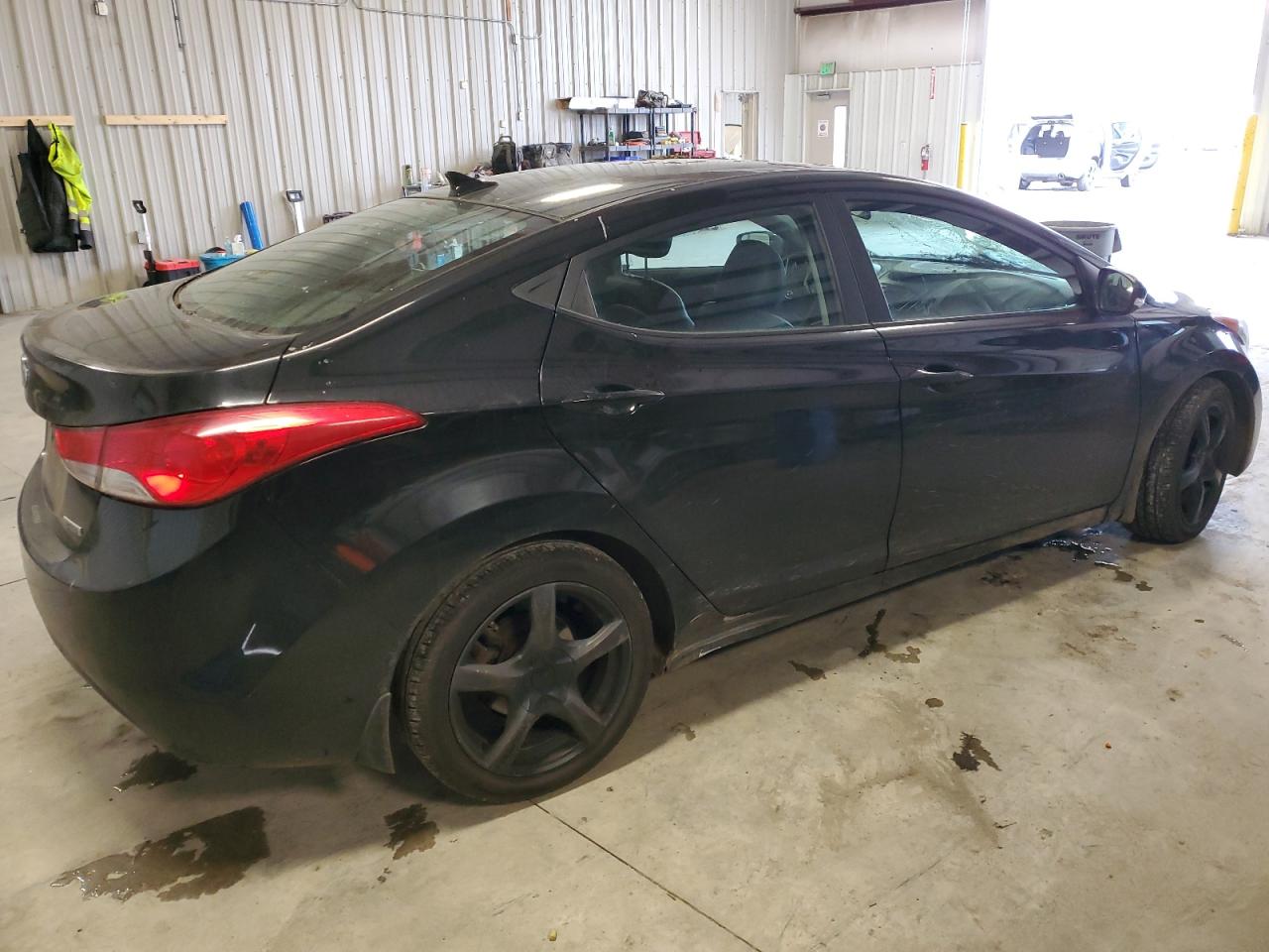 2013 Hyundai Elantra VIN 5NPDH4AEXDH182309 Copart auction photo, front end damage thumbnail 3