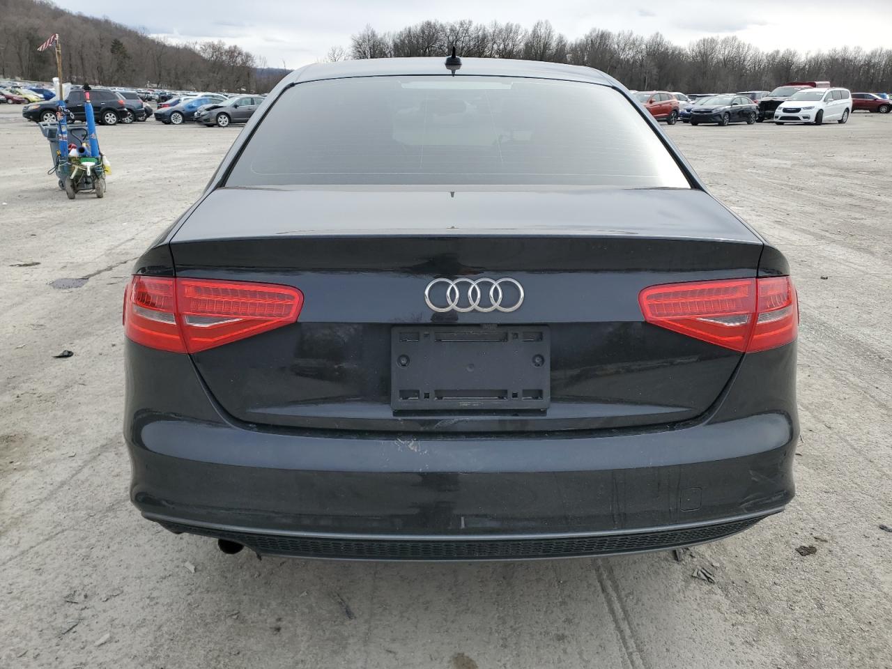 2014 Audi A4 VIN WAUFFAFL8EN002182 Copart auction photo, front end damage thumbnail 6