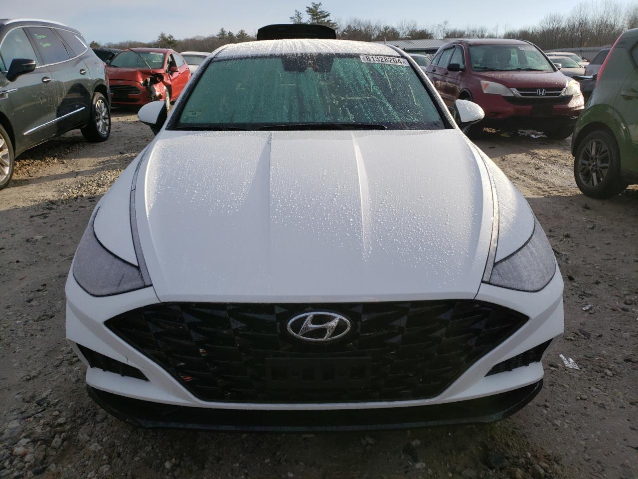 2023 Hyundai Sonata VIN KMHL64JA7PA329241 Copart auction photo, rear end / minor dent/scratches damage thumbnail 5