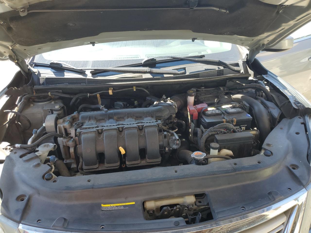 2013 Nissan Sentra VIN 3N1AB7AP2DL658224 Copart auction photo, rear end damage thumbnail 11