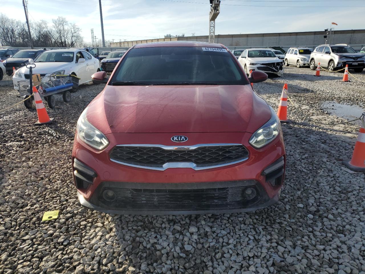 2019 KIA Forte VIN 3KPF34AD9KE049914 Copart auction photo, side damage thumbnail 5