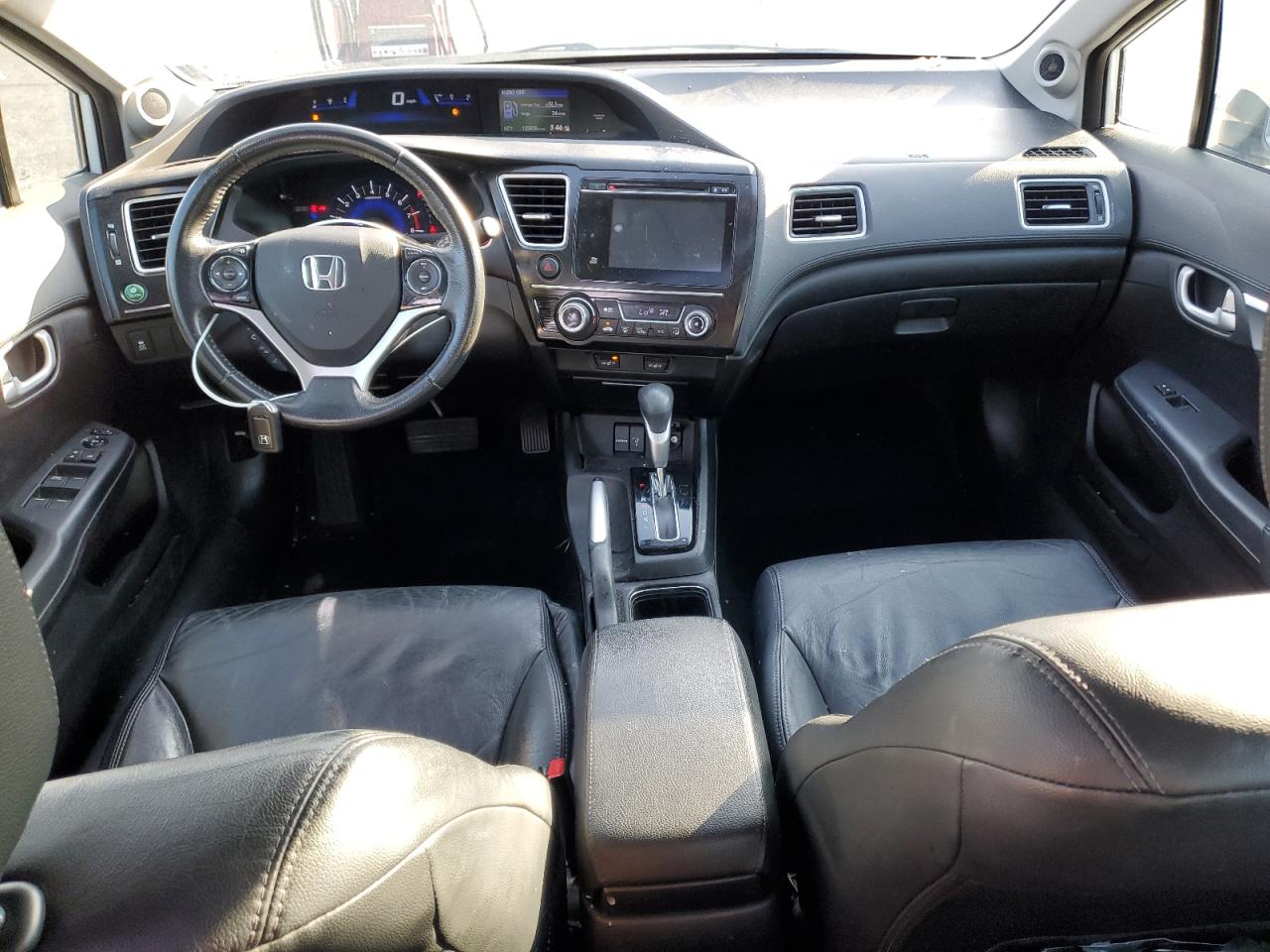 2015 Honda Civic VIN 19XFB2F96FE224170 Copart auction photo, all over damage thumbnail 8