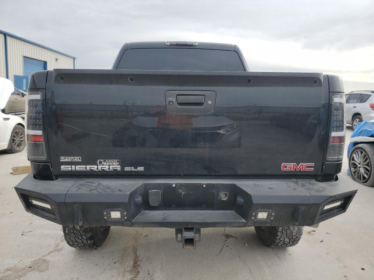2011 GMC Sierra VIN 3GTP1VE06BG333223 Copart auction photo, front end damage thumbnail 6