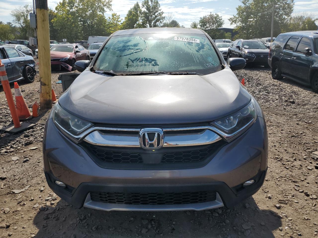 2018 Honda CR-V VIN 7FARW2H85JE039377 Copart auction photo, vandalism damage thumbnail 5