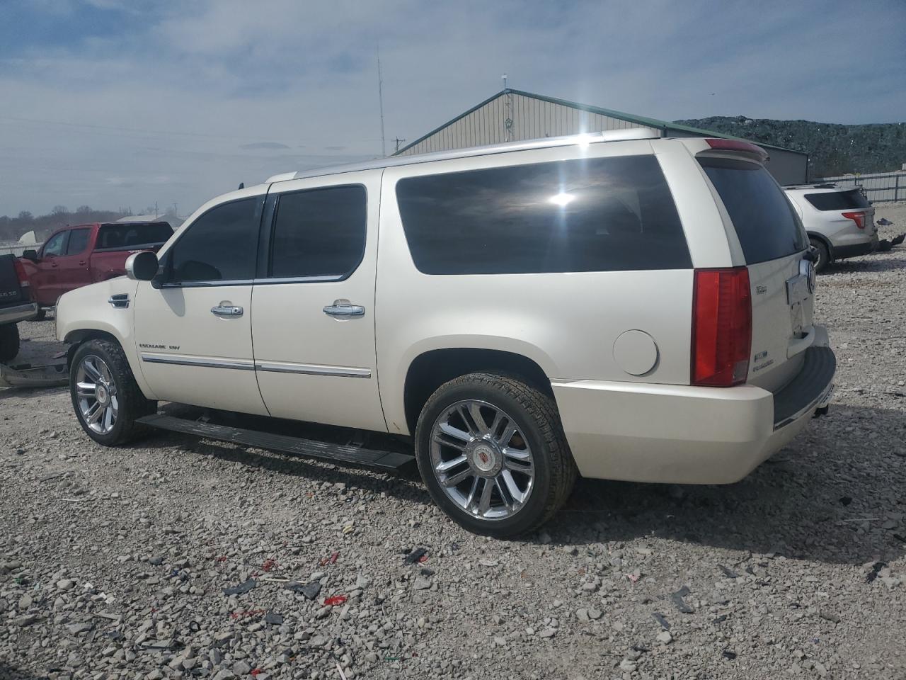 2012 Cadillac Escalade VIN 1GYS4KEFXCR325898 Copart auction photo, all over damage thumbnail 2