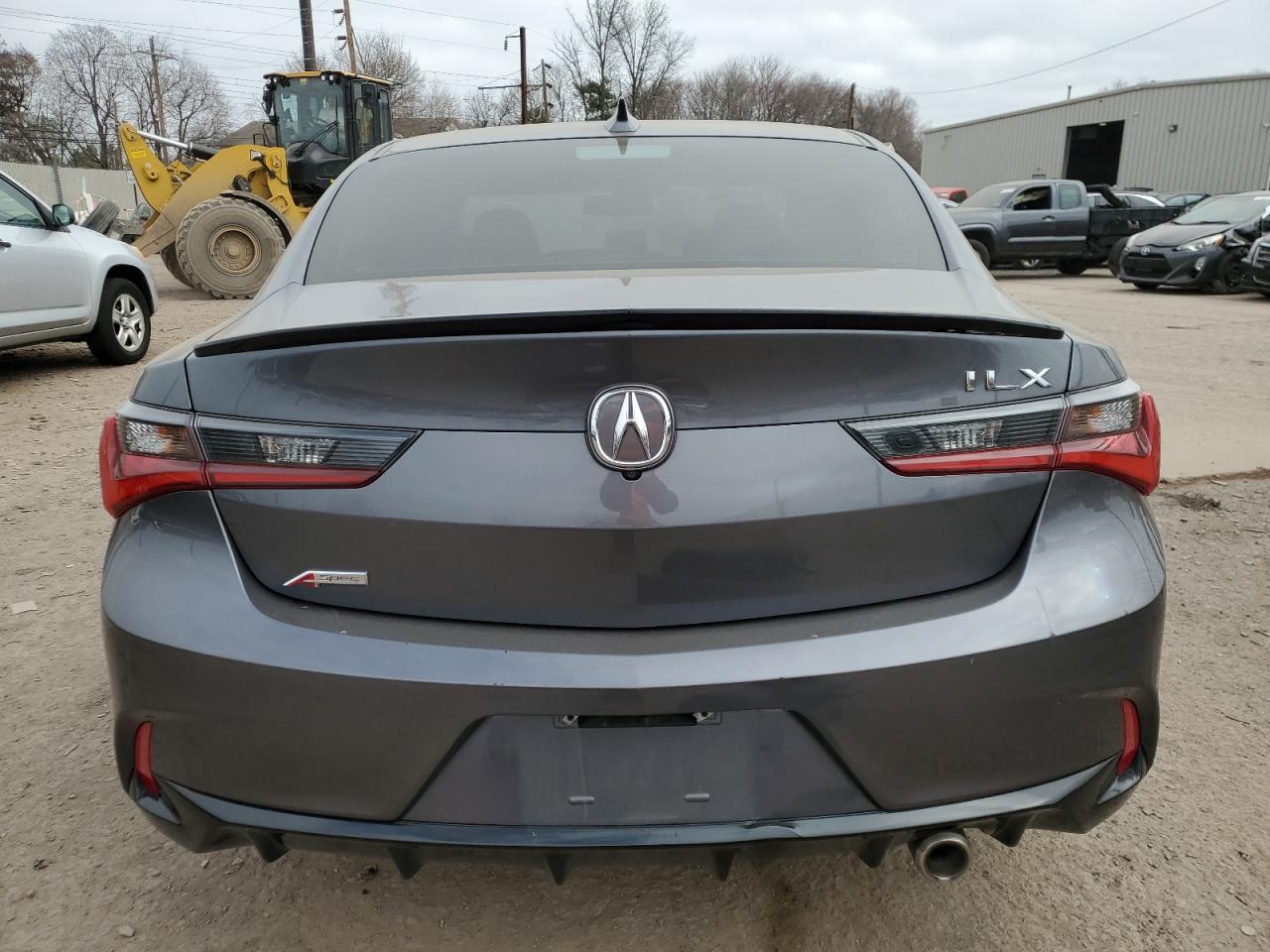 2020 Acura ILX VIN 19UDE2F82LA008645 Copart auction photo, side / rear end damage thumbnail 6