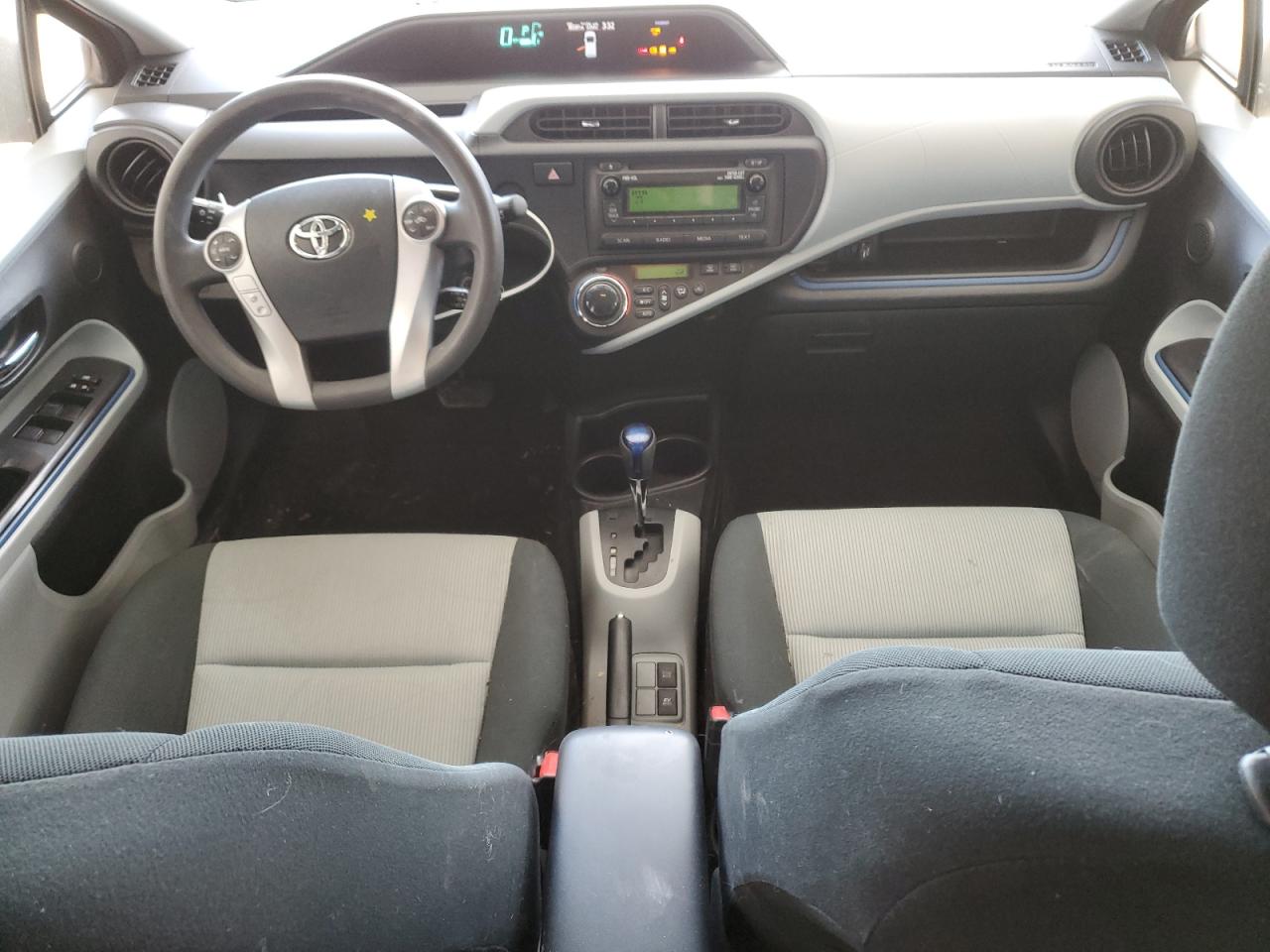 2012 Toyota Prius VIN JTDKDTB34C1016917 Copart auction photo, front end damage thumbnail 8