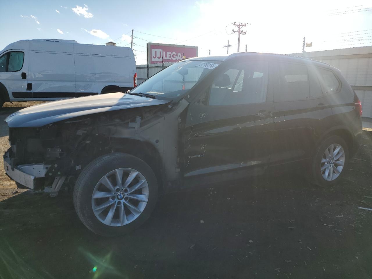 2017 BMW X3 VIN 5UXWX9C32H0W72975